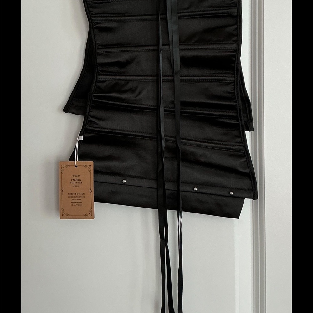 NWT Sleek Black Shapewear Corset - Picture 3 of 3